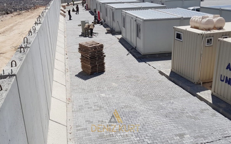 أعمال إنشاء وتصنيع البنية التحتية لمنطقة القاعدة العسكرية المرحلة الثانية تلة عقيل