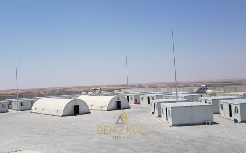 أعمال إنشاء وتصنيع البنية التحتية لمنطقة القاعدة العسكرية المرحلة الثانية تلة عقيل