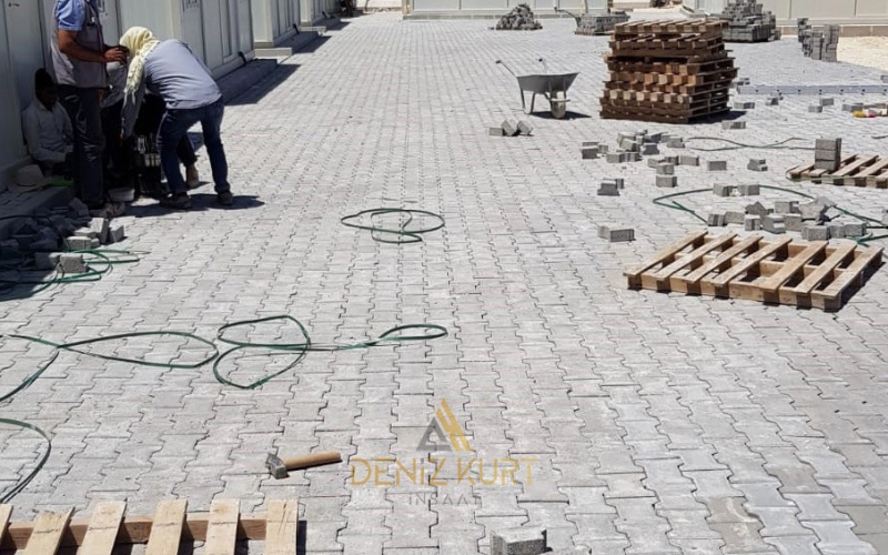 أعمال إنشاء وتصنيع البنية التحتية لمنطقة القاعدة العسكرية المرحلة الثانية تلة عقيل