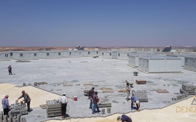 أعمال إنشاء وتصنيع البنية التحتية لمنطقة القاعدة العسكرية المرحلة الثانية تلة عقيل