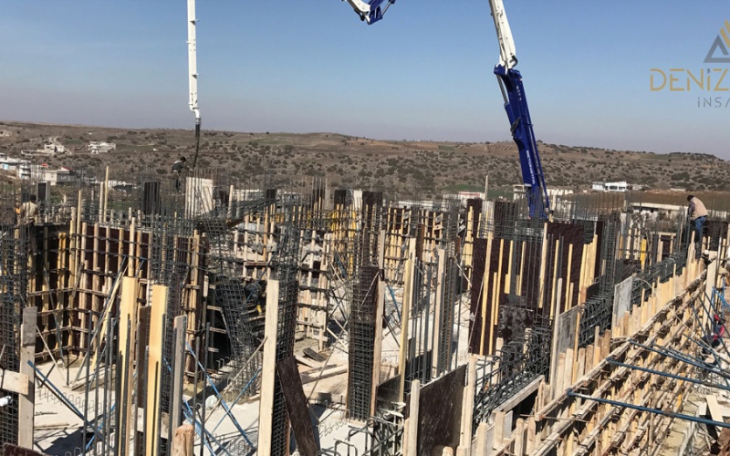 Gaziantep Şehitkamil İlçesi Yalangoz İlkokulu 12 Derslik Yapım İşi