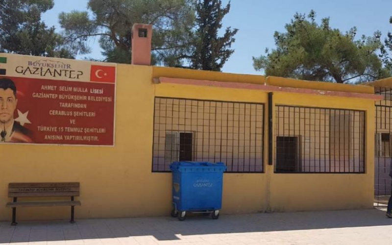 أعمال ترميم 56 مدرسة في مناطق جرابلس - الباب سوريا