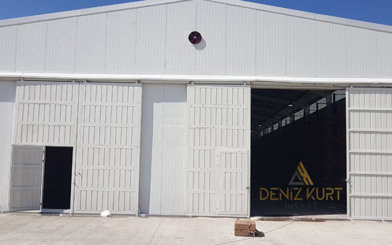 سوريا أعمال بناء مستودع لوجستية في الراعي 