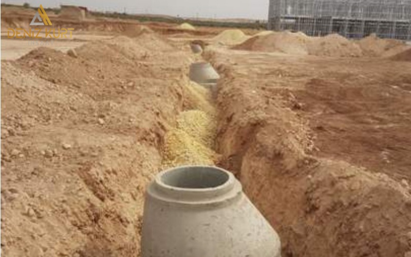 أعمال إنشاء البنية التحتية لـ 475 مستشفى مسبق الصنع ذا سرير وإصلاحات بيئية في سوريا الباب الراعي مارع 