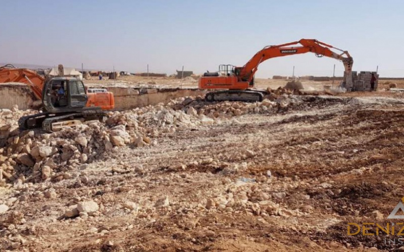 أعمال إنشاء البنية التحتية لـ 475 مستشفى مسبق الصنع ذا سرير وإصلاحات بيئية في سوريا الباب الراعي مارع 