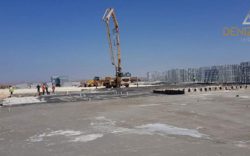 أعمال إنشاء البنية التحتية لـ 475 مستشفى مسبق الصنع ذا سرير وإصلاحات بيئية في سوريا الباب الراعي مارع 